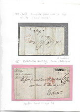 old pre stamp letters x2 realy