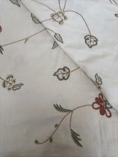 Vintage embroidered linen