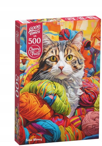 Cherry pazzi feline whimsy - cherry,