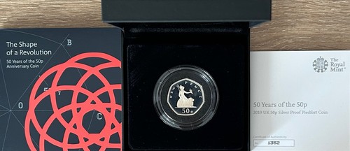 2019 50p years - 50p, the