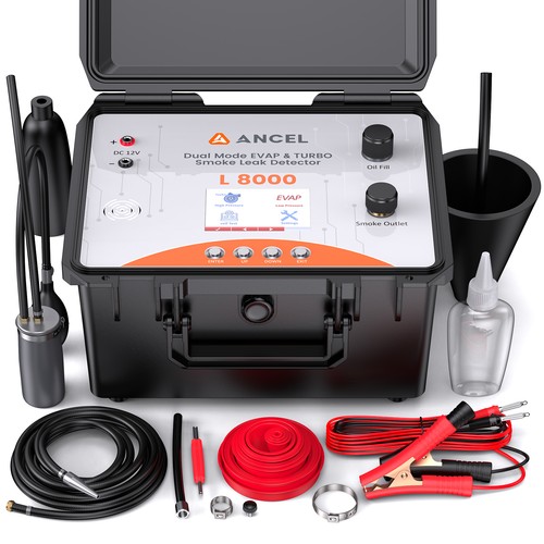 Digital display car smoke leak - car,
