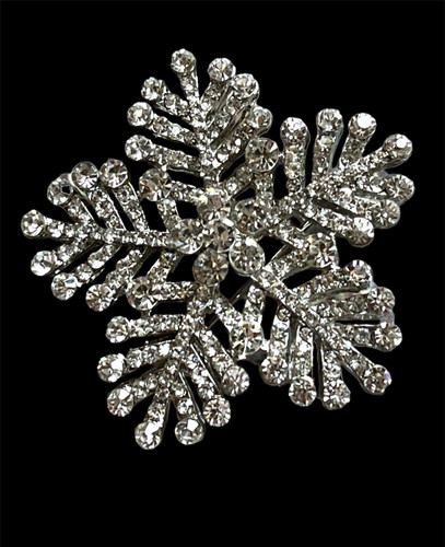 Silver tone large - silver, 2"
