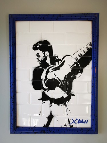 George michael stencilled - michael,