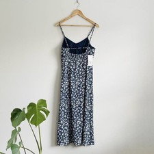 Zara Navy/White Floral Print