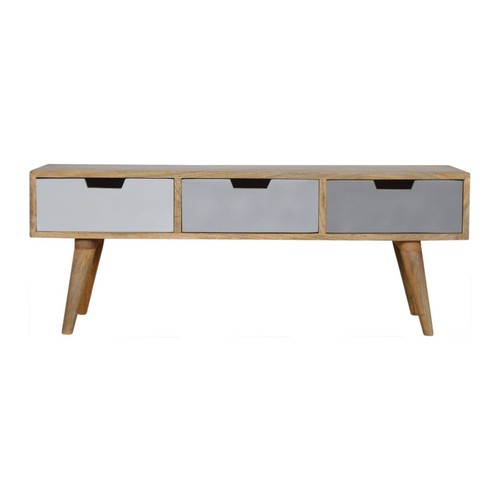 Grey painted gradient oak - painted,