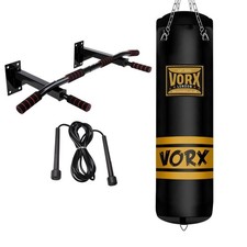 Heavy Punch Bag With Pull Up