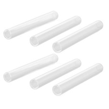 6pcs Clear Borosilicate Glass