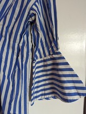 ZARA Blue / White Stripes