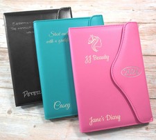 Personalised  Diary Organiser 2026 A5/A6 size | Custom Engraved Planner