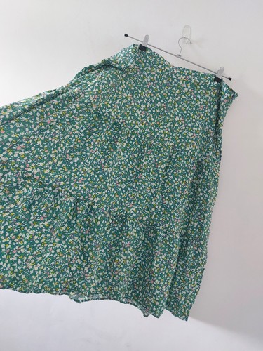 Maxi skirt size green - maxi,