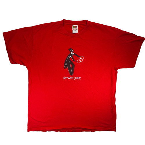 The white stripes shirt men - white, t-shirt