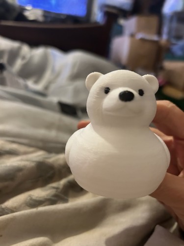 Polar bear duck figure - polar,