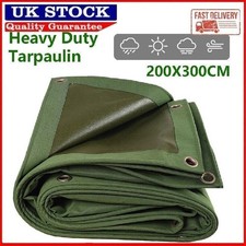 UK Green Canvas Heavy Duty