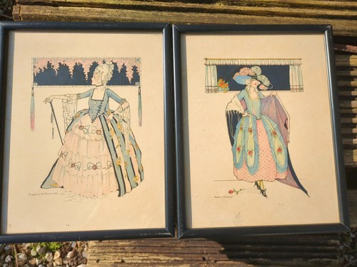 Pair original 1920s - original, deco