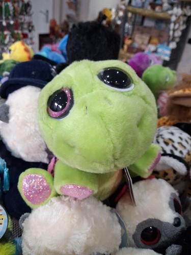 Green plush turtle - plush,