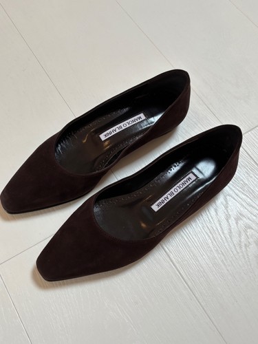 Authentic manolo blahnik dark - authentic,