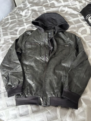 River island leather - river, zipped