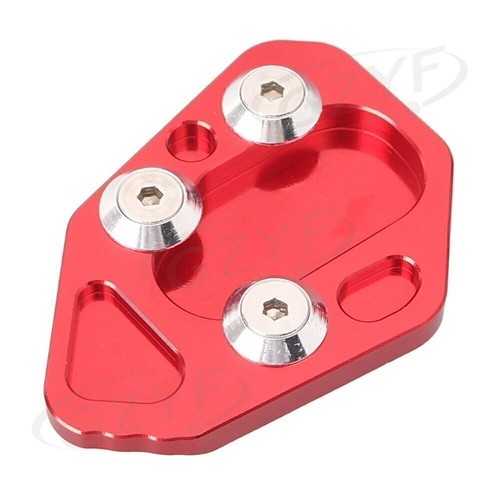 Motorcycle side kickstand - side, pad