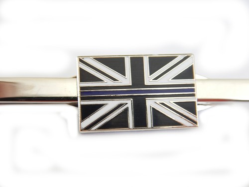 Thin blue line tie - thin,
