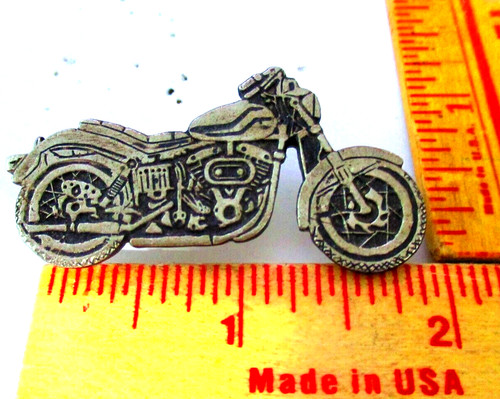 80s harley shovelhead pin - 80s,
