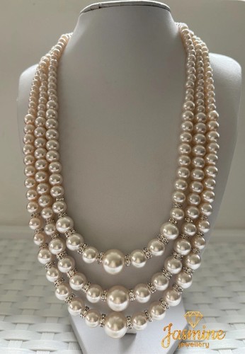 Royalty inspired glass pearl - inspired,