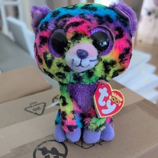 Ty Beanie Boos - TRIXIE the Leopard Justice Excl. 6" MWMT Stuffed Animal Toy