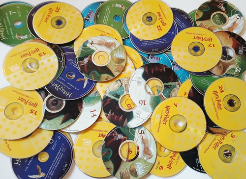 Harry potter audio book - book, cd