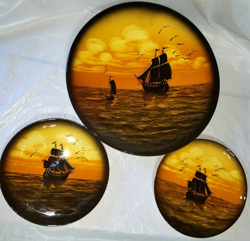 Vtg schramberg hand painted - vtg,