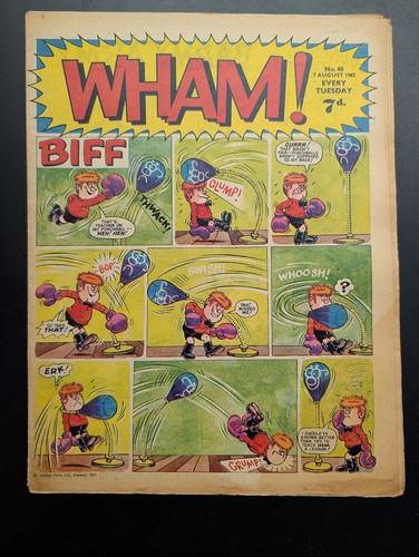 Wham comic 7th august - wham!, no