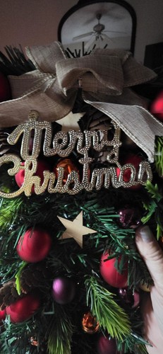 Christmas wreath decoration - christmas,