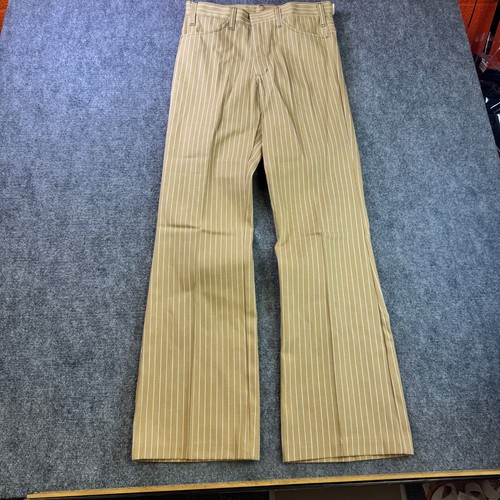 Vintage 70s nwt tan - tan, striped