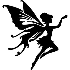 'Fairy With Butterfly Wings'