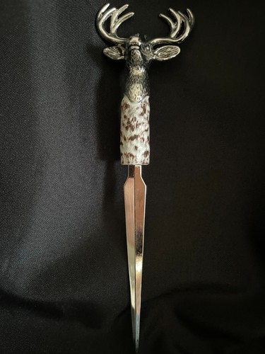 Stag handle letter opener - handle,