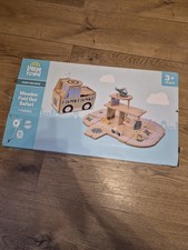 Little Town Wooden Fold Out