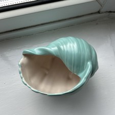 POOLE POTTERY SHELL VASE ICE