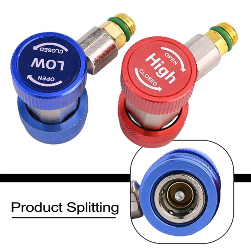 2pcs r134a quick - 2pcs, connector
