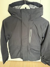 Quicksilver Dryflight Black Ski Jacket - Kids - Size M (aged 12)