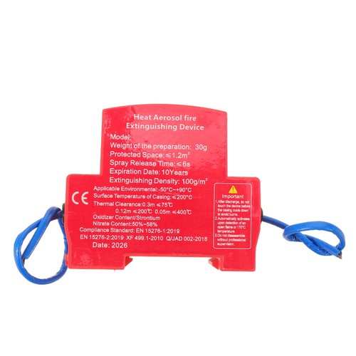 Aerosol fire extinguisher - aerosol,