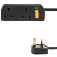 1M Extension Lead Socket 2