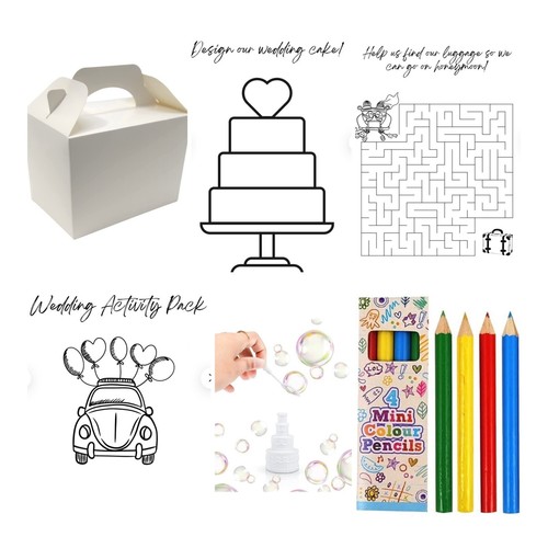 Children wedding activity - children’s,