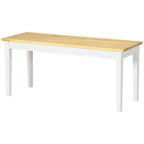 Homcom wood dining bench - homcom,