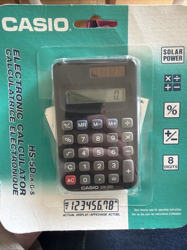 Casio 5dbk s electronic - casio,