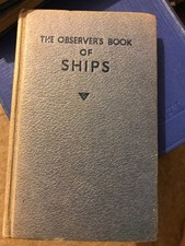 Observers Book Of Ships 1958