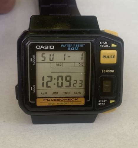 Vintage casio pulsecheck - vintage,