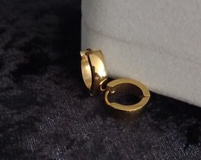 14ct Gold Plated Huggie