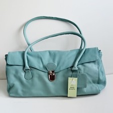 🔥Tommy And Kate Real Leather Women's Shoulder Hand Bag Blue Colour 39/29/10 