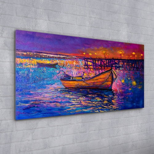 Glass decor print painting - glass,