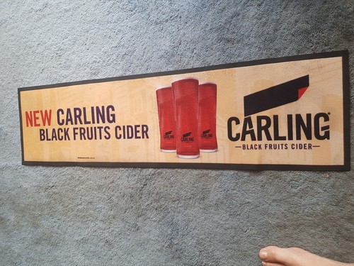 Carling black fruit - fruit's, beer