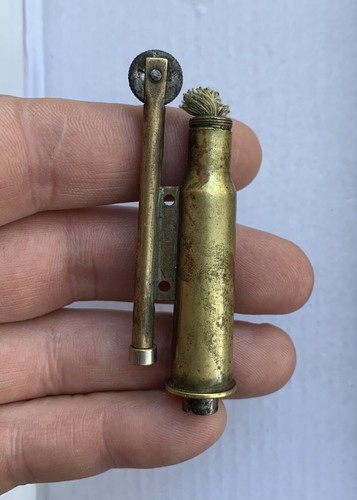 Old petrol lighter artel from