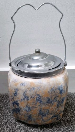 Vintage ceramic biscuit - biscuit, barrel